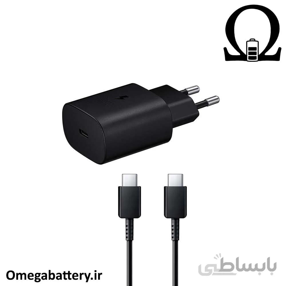 شارژر، کابل شارژ و آداپتور فست شارژ تایپ سی اصلی سامسونگ Galaxy A90 5G