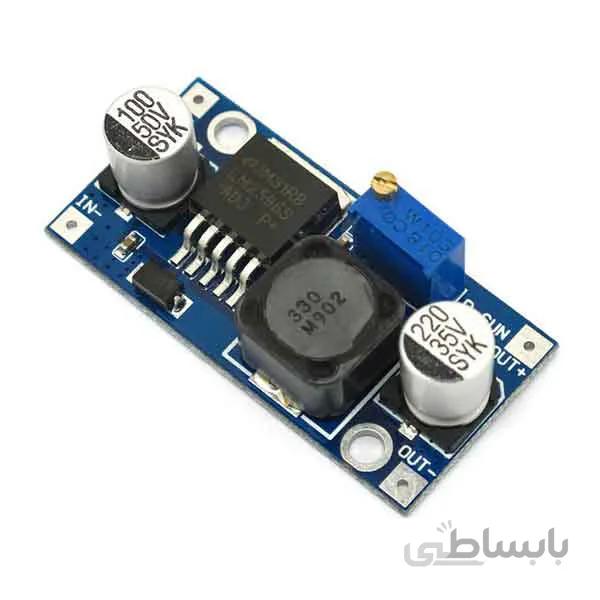 ماژول مبدل ولتاژ DC-DC مدل LM2596 ا DC-DC voltage converter module model LM2596 کد 295268