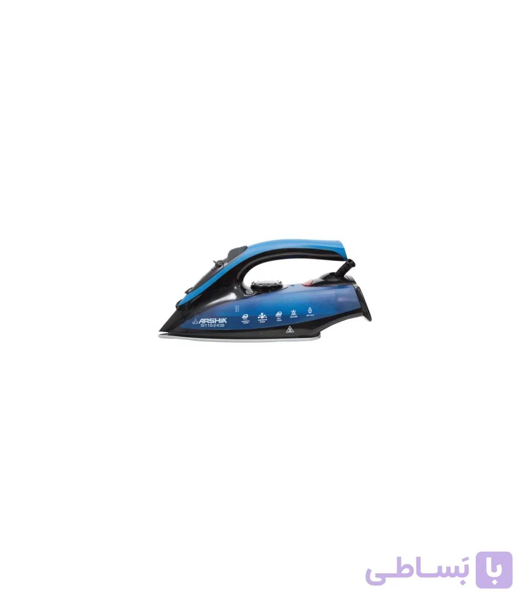 اتو بخار دستی آبی عرشیا مدل SI118-2438