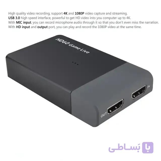 کارت کپچر USB 3.0 HD Video Capture 4K 1080P Ezcap261M