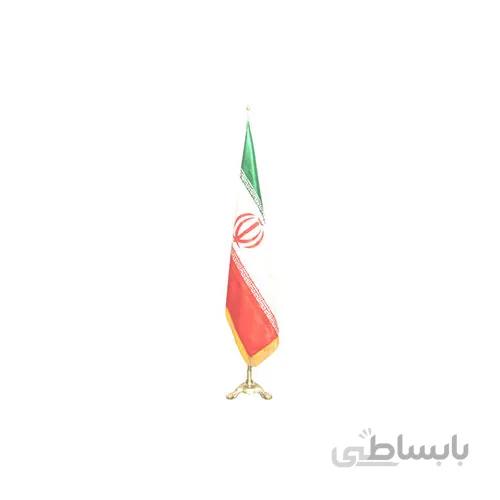 پرچم تشریفاتی ایران جنس ساتن
