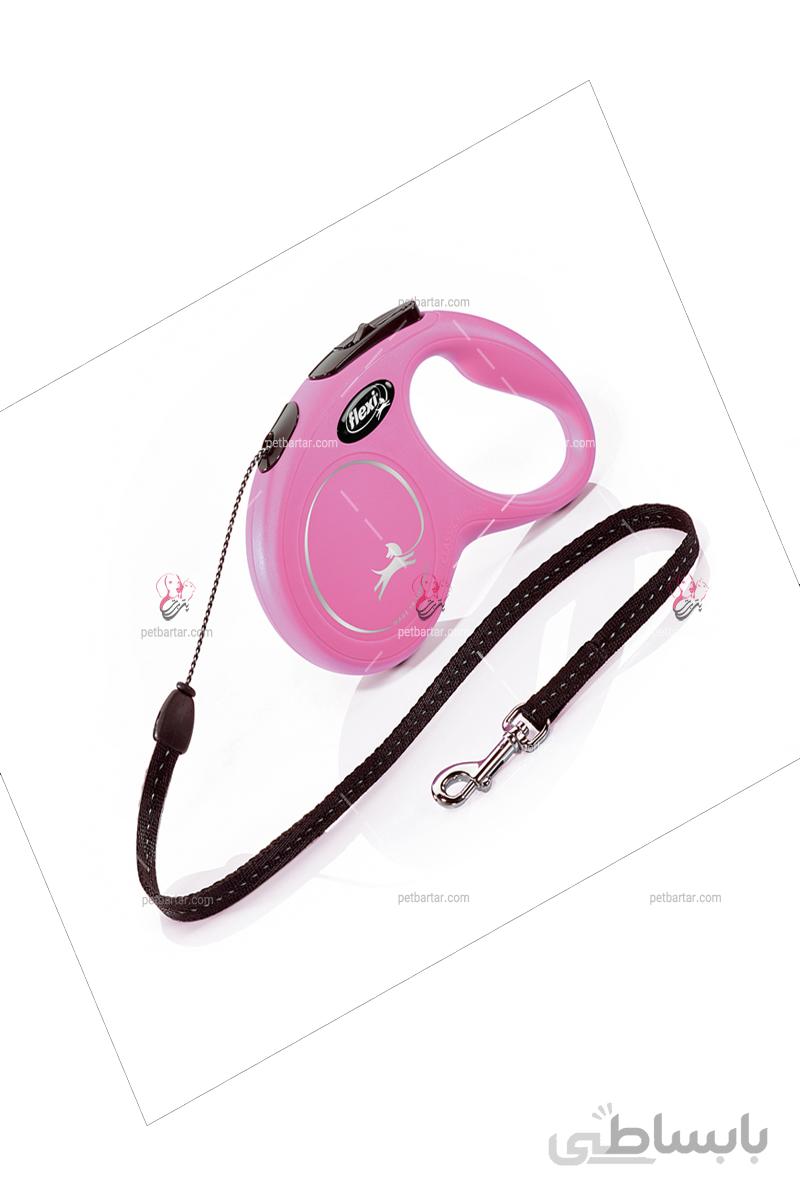 بند قلاده ۵ متری طنابی مدل نیو کلاسیک S فلکسی | Flexi Dog Retractable Cord Leash