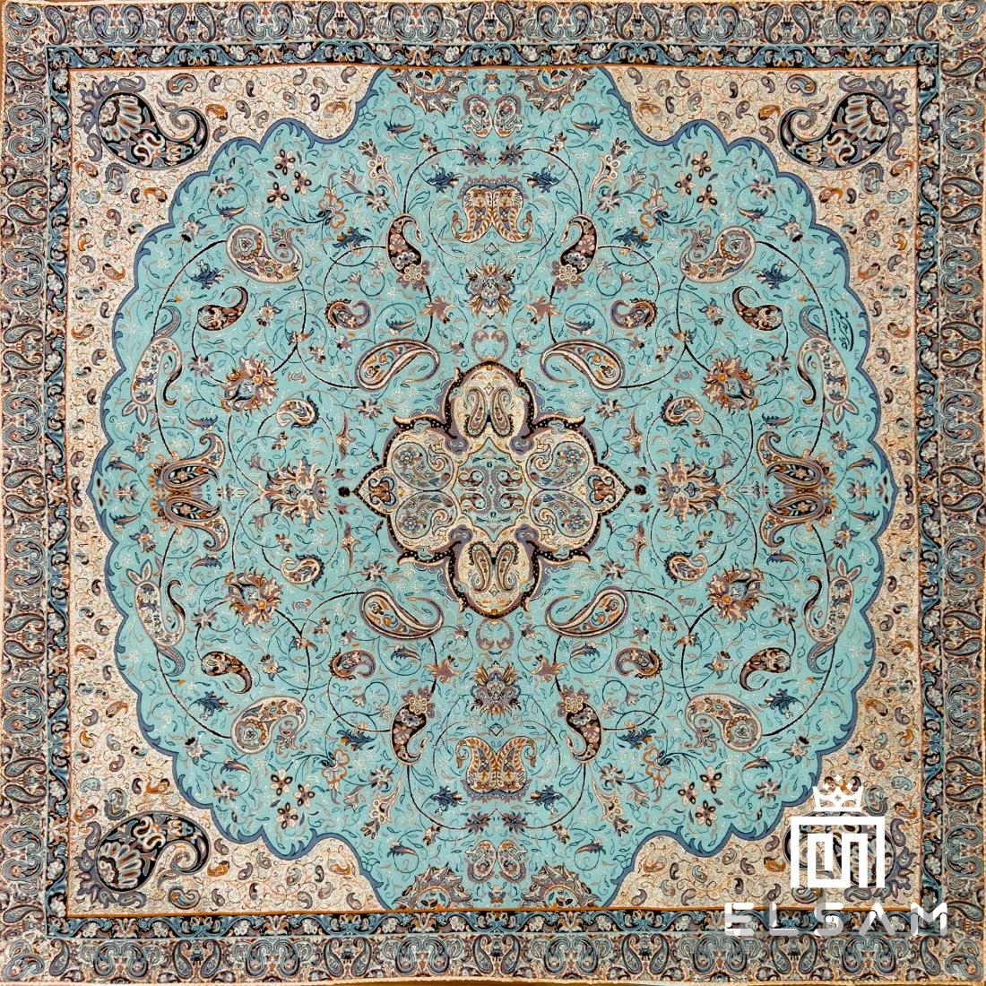 ترمه طرح شاه عباسی ES-6023
