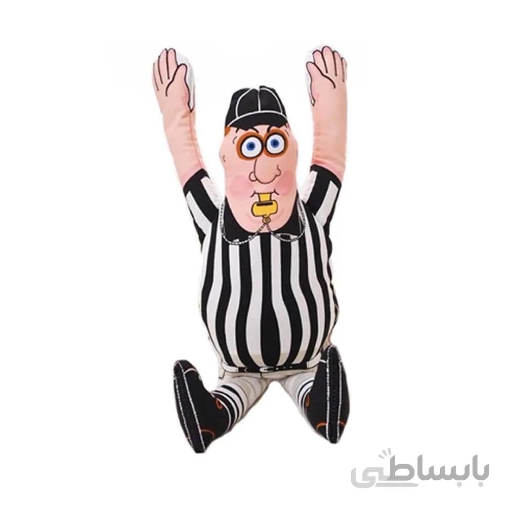 عروسک بازی برزنتی سگ برند جی پت مدل داور ا Referee Doll For Dogs