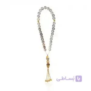 تسبیح مردانه طلا و سنگ کد MO906