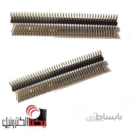 پین هدر نری رایت 40*2 پین 1.27 میلیمتر