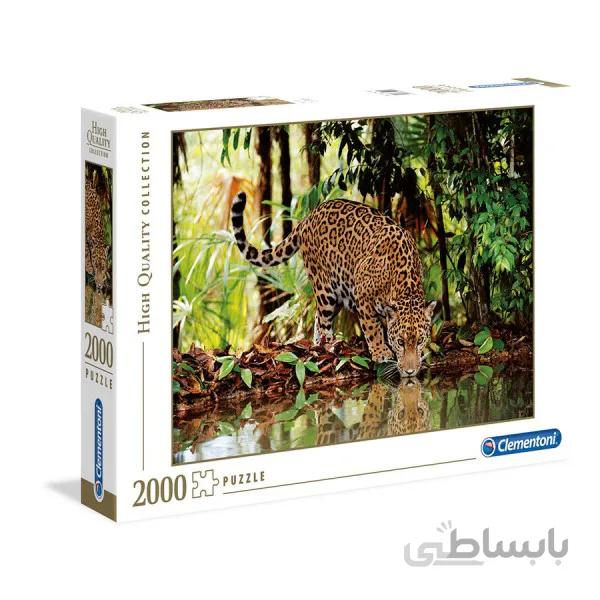 پازل کلمنتونی 2000 تکه لئوپارد 33546
