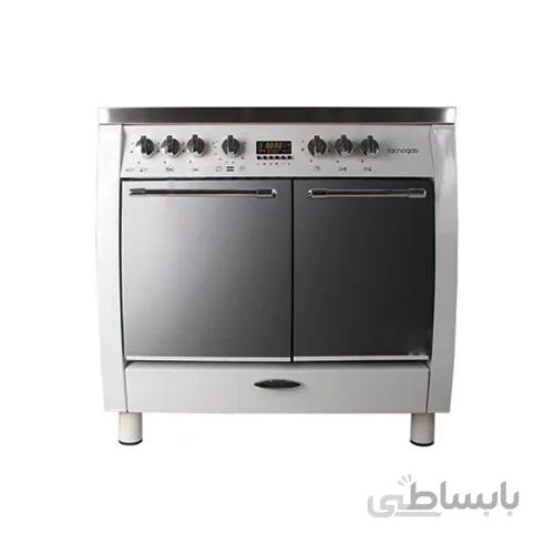 اجاق گاز مبله فر دار تاکنوگاز مدل پرنس Tacnogas Free Standing Range P20 ا Furnished gas stove with oven Princess Tacnogas Free Standing Range P20