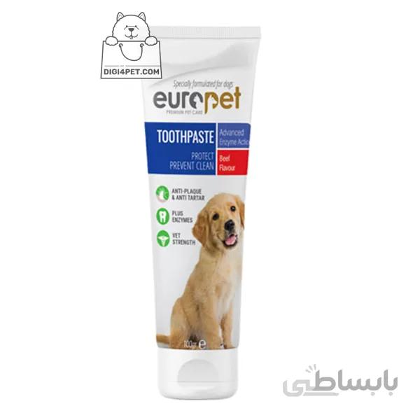 خمیر دندان سگ یوروپت 100 گرمی