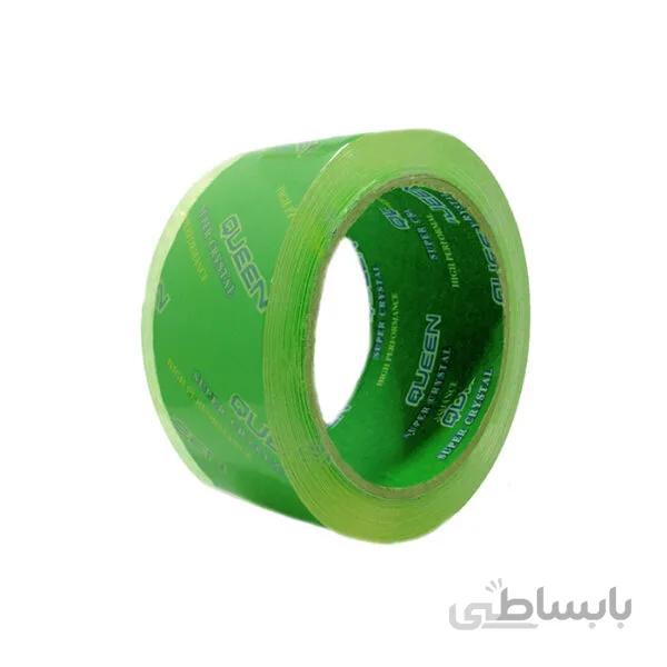 چسب کریستال 90 یارد کوئین سبز 45 میکرون