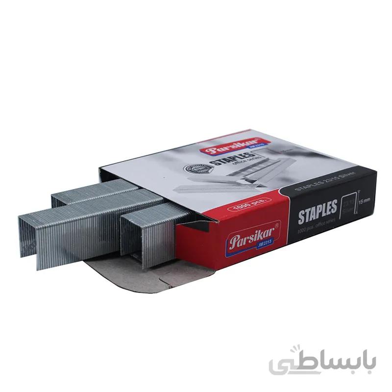 سوزن منگنه صحافى نقره اى پارسیکار نمره 23/15