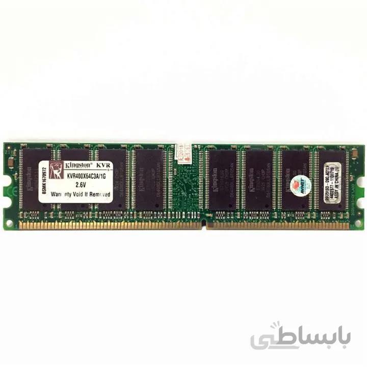 رم کامپیوتر کینگستون ۱GB DDR1 400