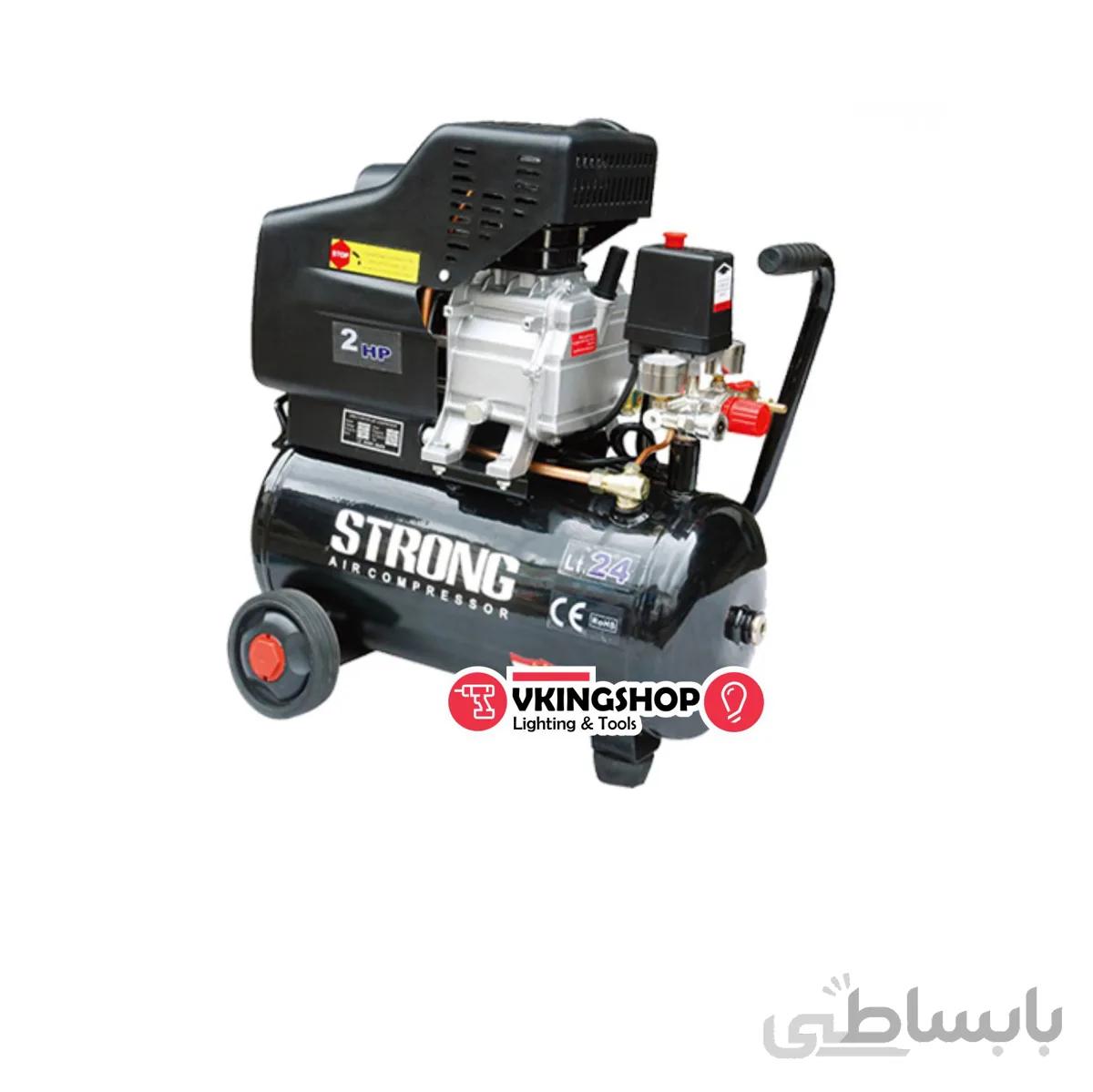 کمپرسور هوا 25 لیتری استرانگ مدل STG25L