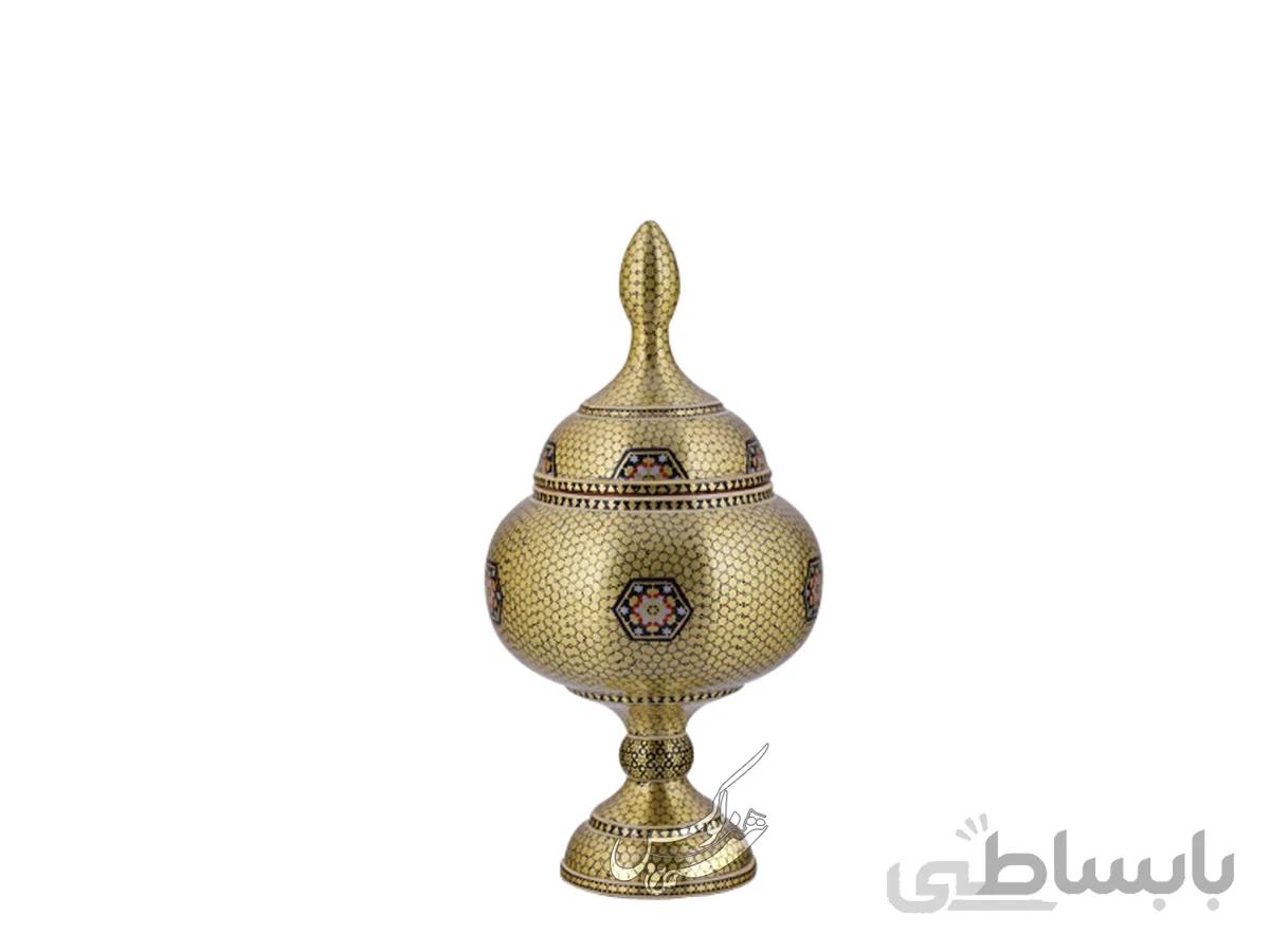 شکلات خوری خاتم کاری VIP متوسط آقاجانی