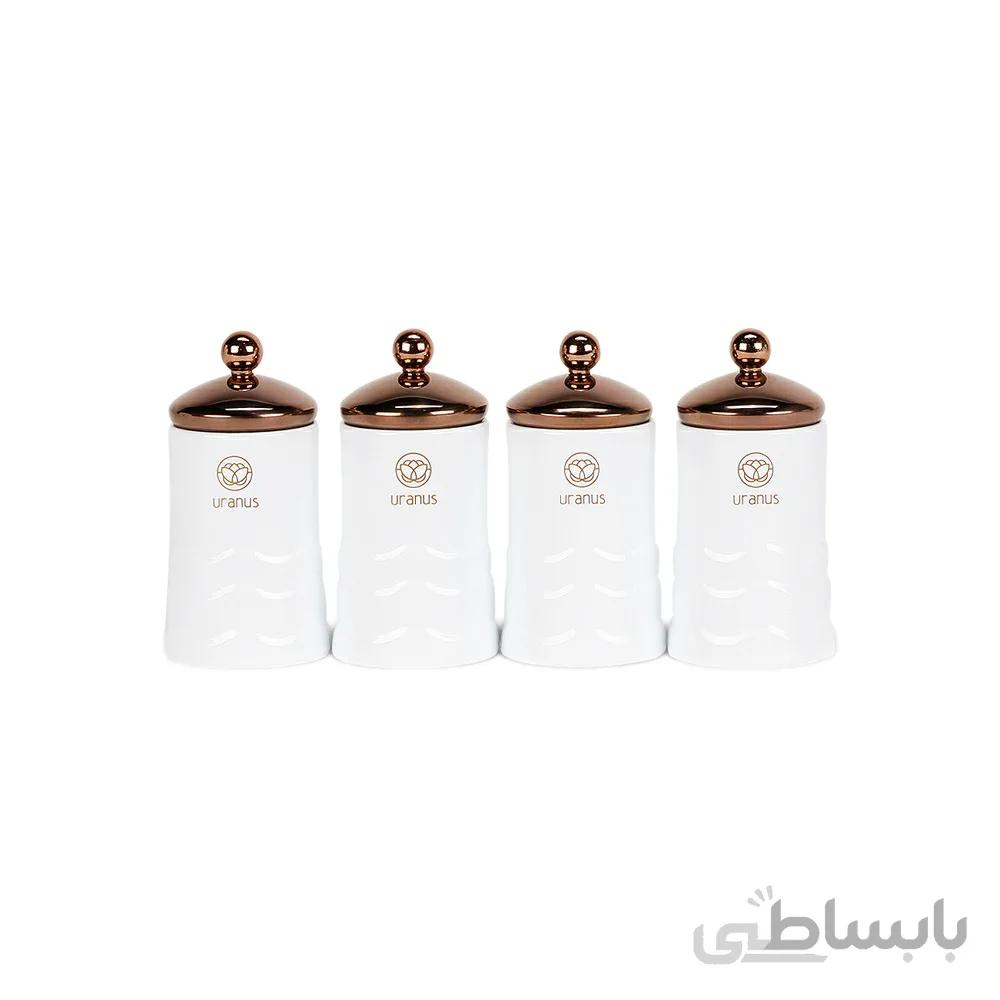 ست جا ادویه 4 پارچه اورانوس مدل UHC-900