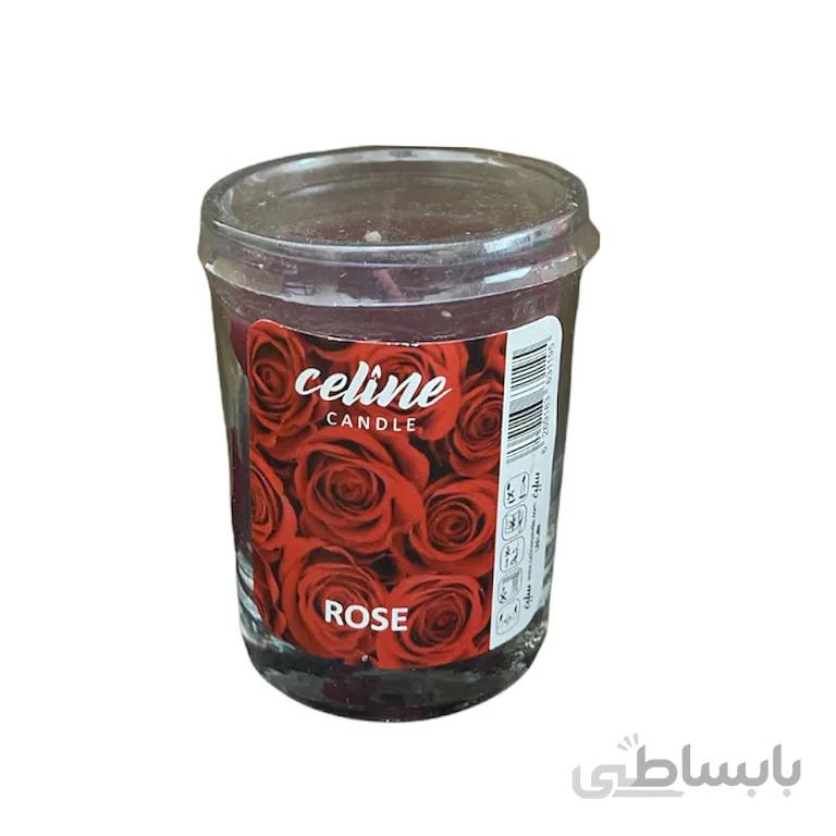 شمع لیوانی معطر Rose مدل STC339