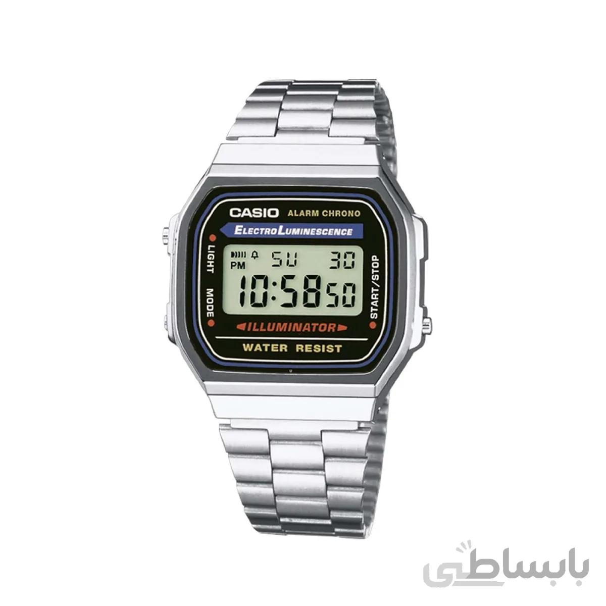 Casio A168WA-1 Mens Classic Digital Bracelet Watch ا Casio A168WA-1 Mens Classic Digital Bracelet Watch