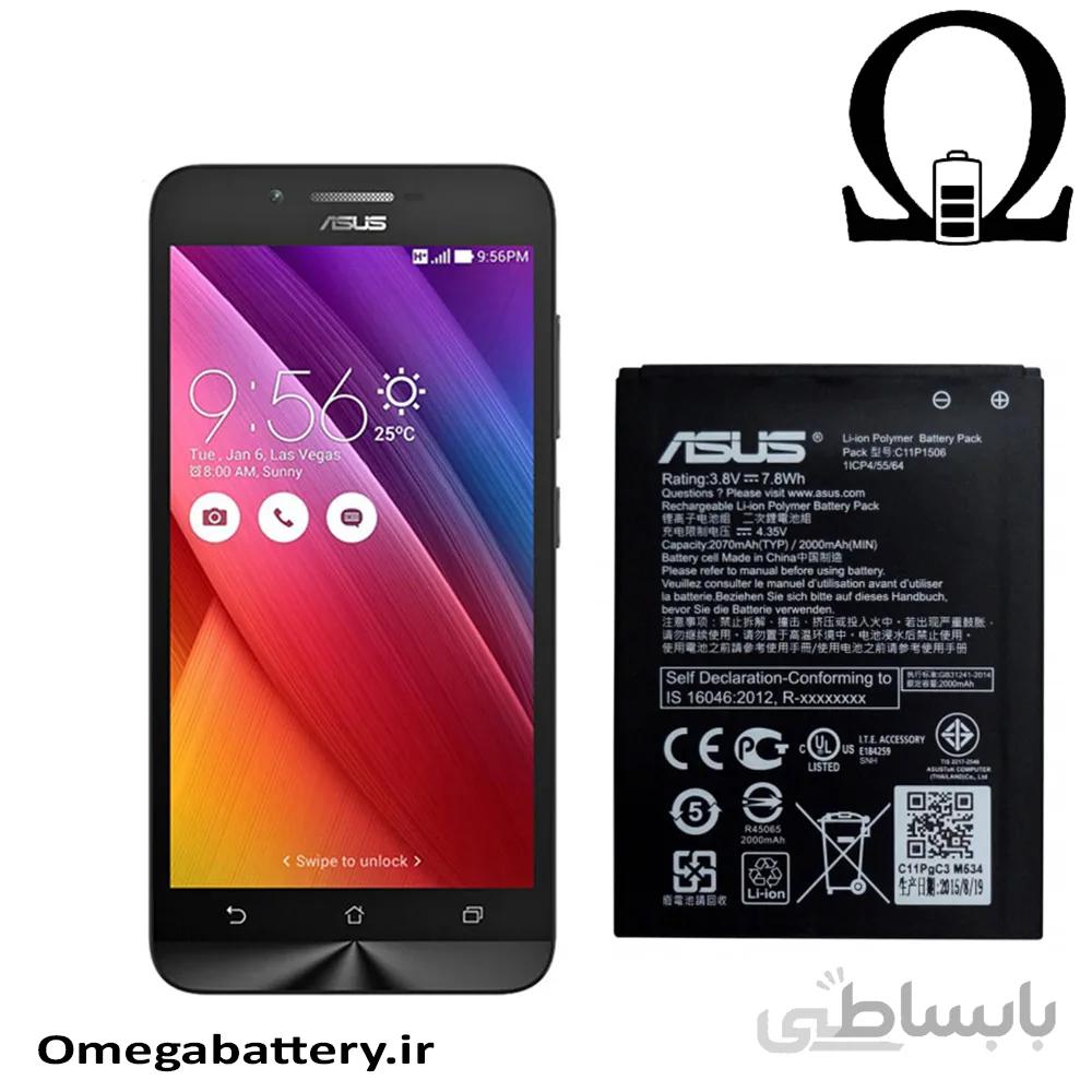 باطری اصلی ایسوس Asus Zenfone Go ZC500TG ا battery Asus Zenfone Go ZC500TG