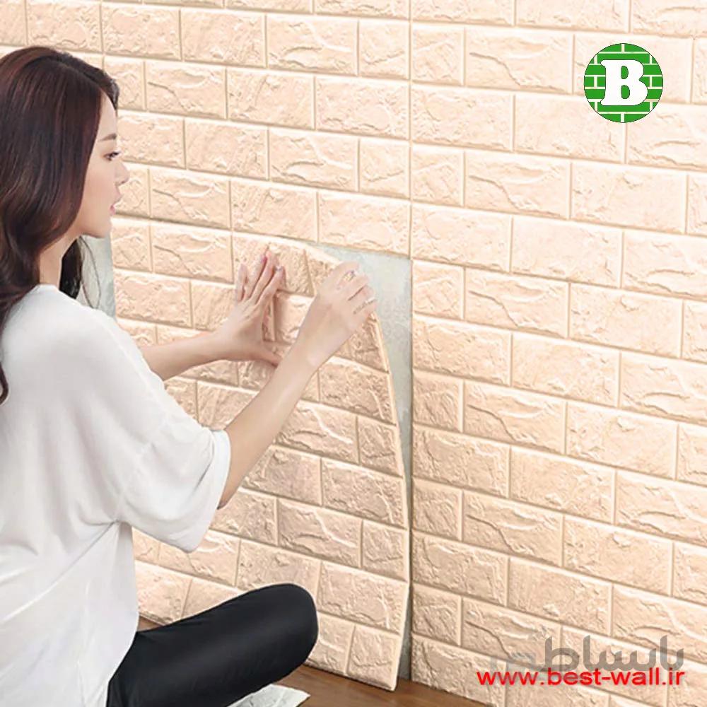 پنل فومی پشت چسبدار وارداتی گلبهی