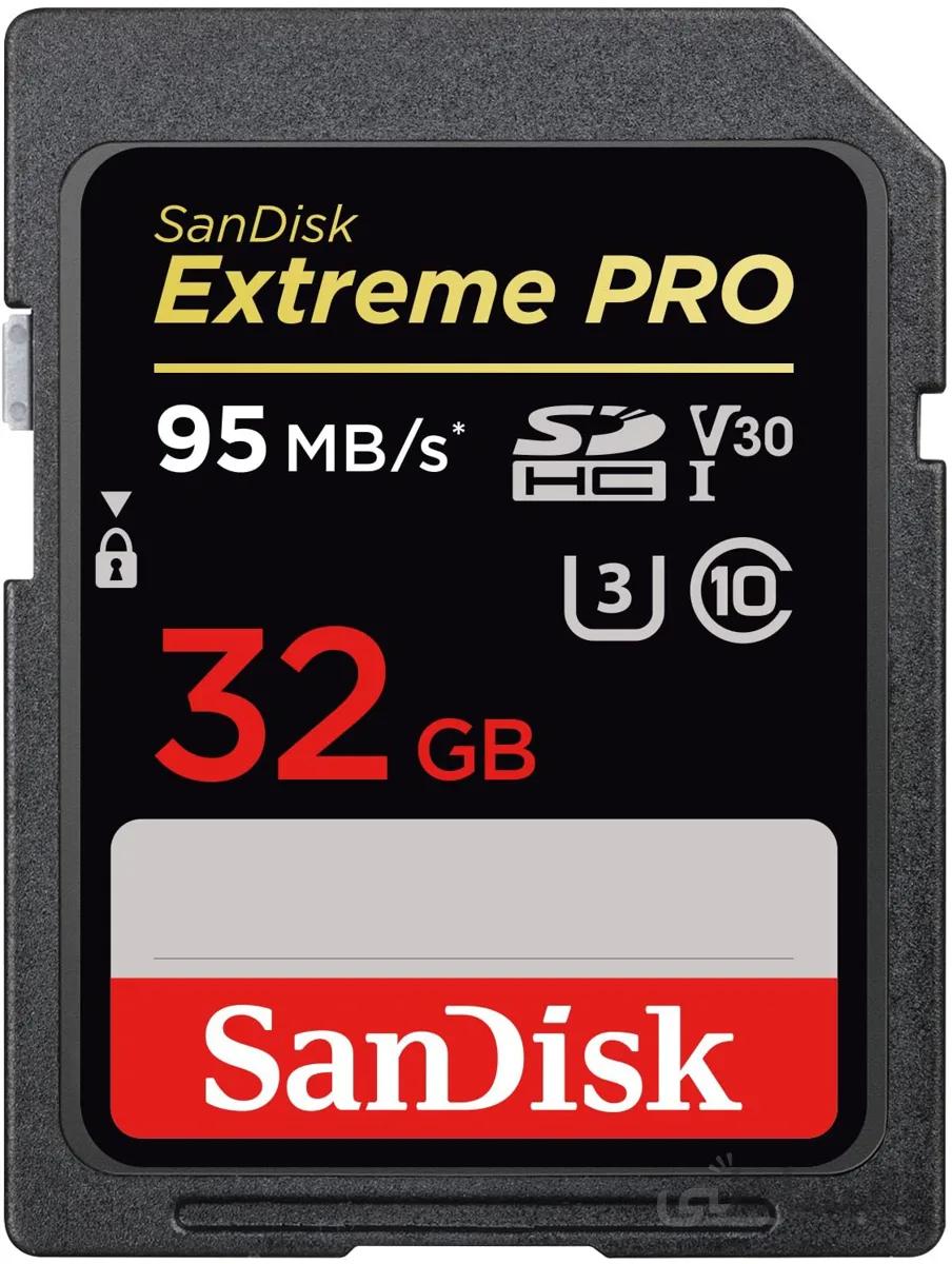 sandisk extreme pro sdhc uhs-i 32 gb 95 mb/s