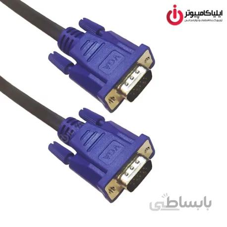 کابل VGA دی نت به طول 1.5 متر قطر 6+3