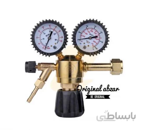 مانومتر دو گیج توان جم مدل regulator Ar/Co2 رگلاتور
