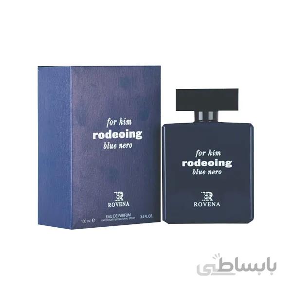 ادکلن روونا Rovena rodeoing for him Blue Nero حجم 100 میل ( نارسیس بلو نویر )