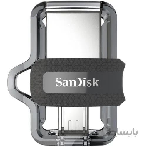 فلش مموری سن دیسک مدل Ultra Dual Drive M3.0 ظرفیت 128 گیگابایت