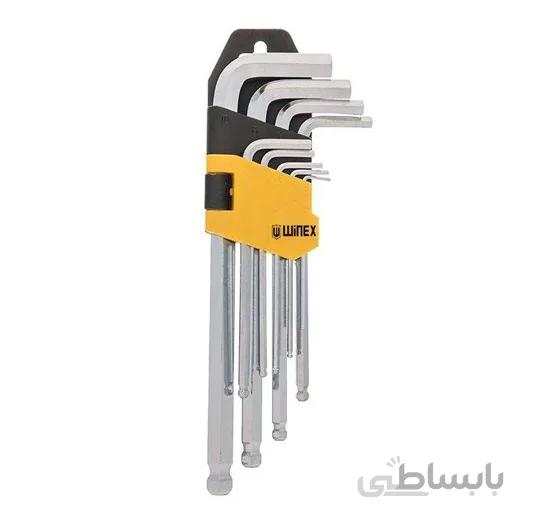 مجموعه 9 عددی آچار آلن وینکس مدل EH2573