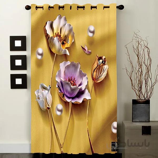 پرده مخمل رنس مدل C3-50824