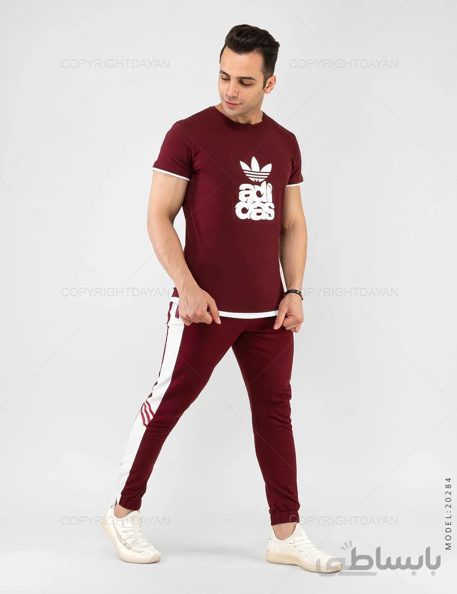 ست تیشرت و شلوار مردانه Adidas مدل 20284