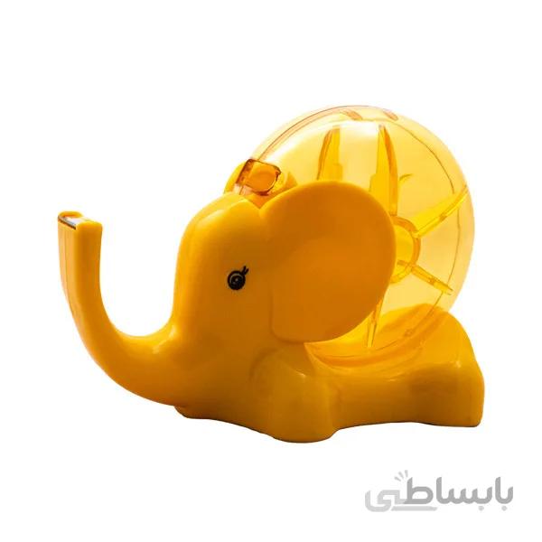پایه چسب فیلی نارنجی نگین