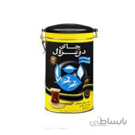 چای عطری 400 گرمی قوطی دوغزال
