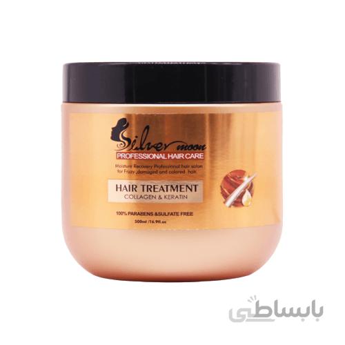 ماسک مو کراتین و کلاژن برند سیلور مون حجم 500 میلی لیتر