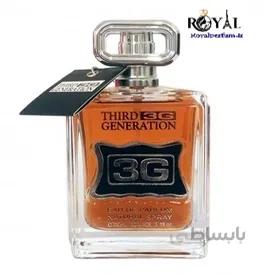 عطر ادکلن تایردجنریشن تری جی مردانه فراگرنس ورد Fragrance world Third Generation