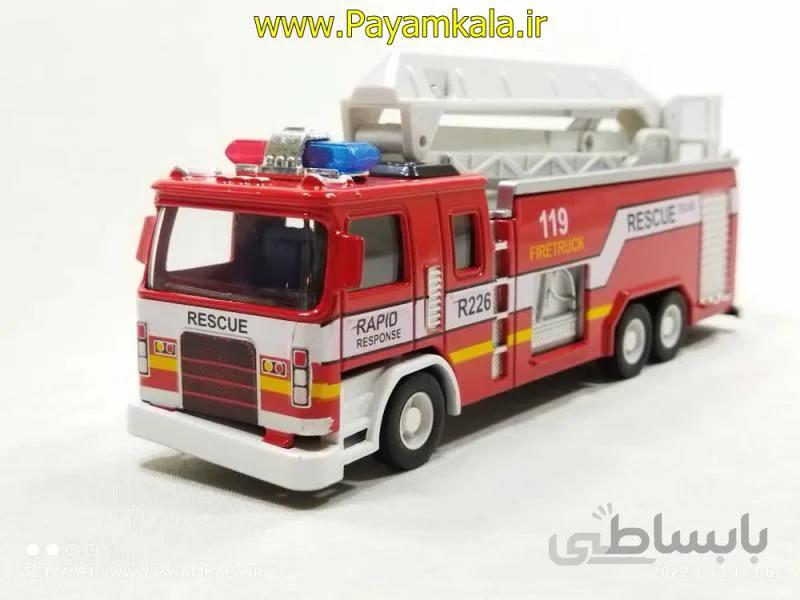 ماکت کامیون آتشنشانی بالابر (10-632)