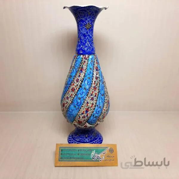 گلدان میناکاری ۲۰س کد 13263266440