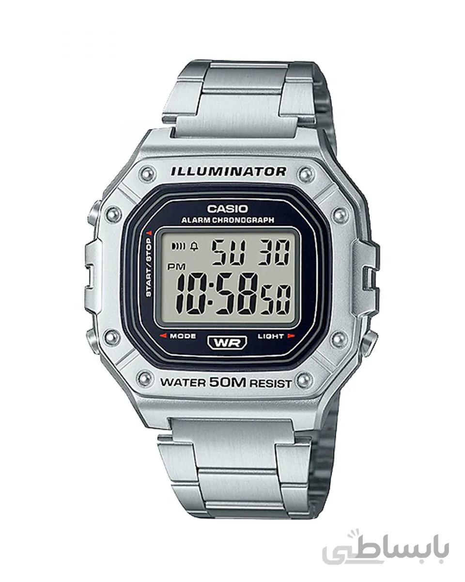 ساعت مچی مردانه کاسیو CASIO W-218HD-1AV