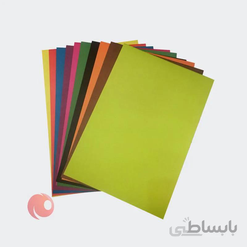 مقوا رنگی کد a-n1904 سایز A4 بسته 10 عددی