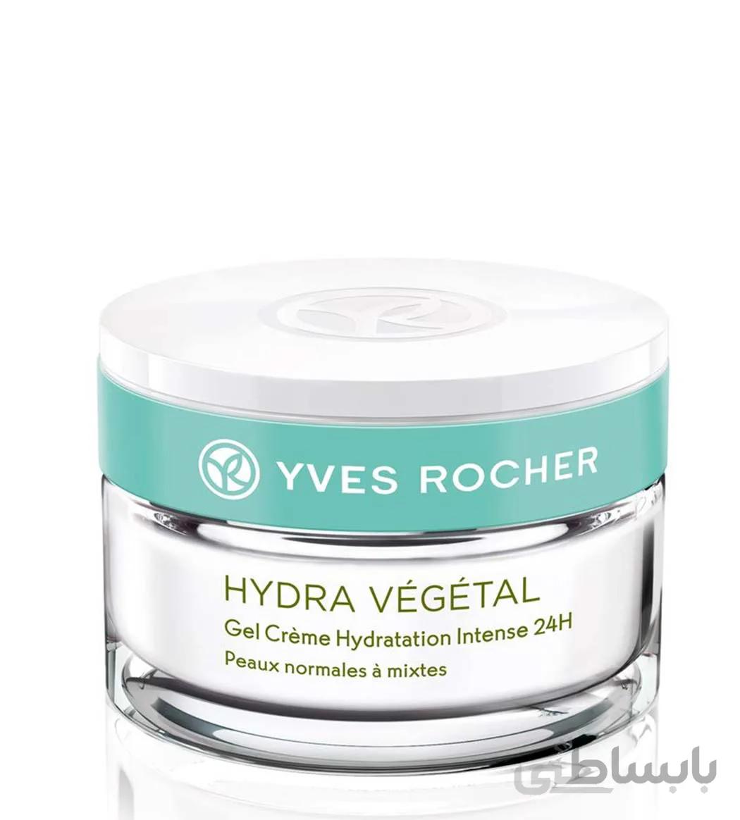 ژل کرم ابرسان و مرطوب کننده 48 ساعته ایوروشه Yves Rocher 48H Non Stop Hydrating Gel Cream