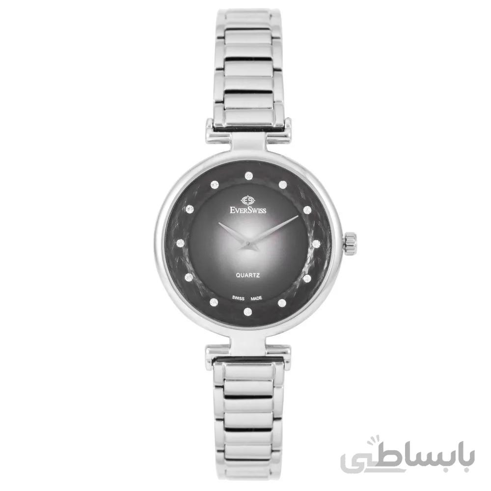 ساعت مچی زنانه اصل | برند اورسوئیس | مدل EV-2802-LSB