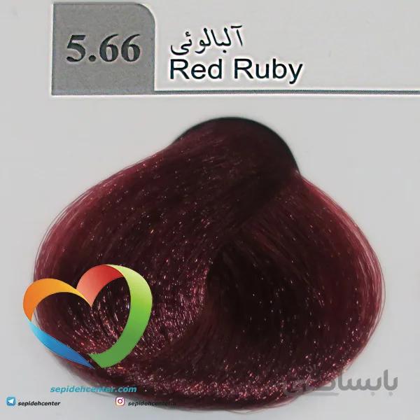 رنگ موی لاکچری دوپیر مدل 5.66 آلبالوئی 100 میل | Dupier Hair Color