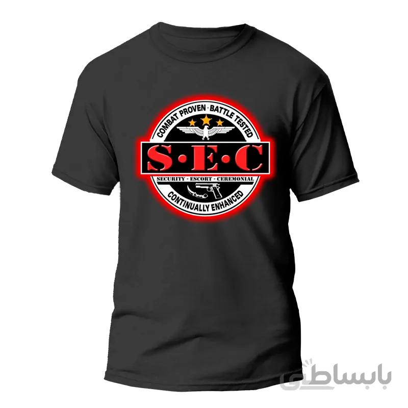 تیشرت سازمان حفاظت اسکورت و تشریفات S.E.C