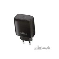 شارژر دیواری گرین لاین Type-C به Lightning مدل GN20EUCLBK 20W ا Green Lion Type-C to Lightning Port Wall Charger 20W EU | GN20EUCLBK