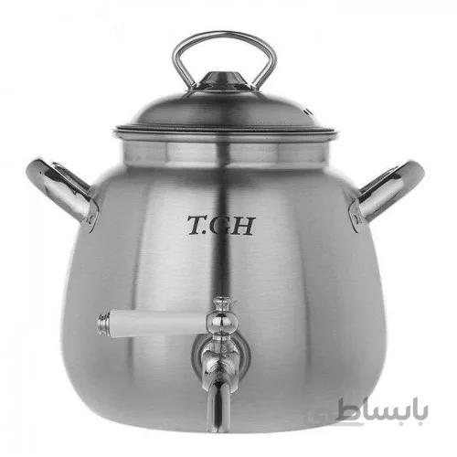 کتری قیطاسی T.GH پاسارگاد شیر دار مات 5.5 لیتری مدل 6002