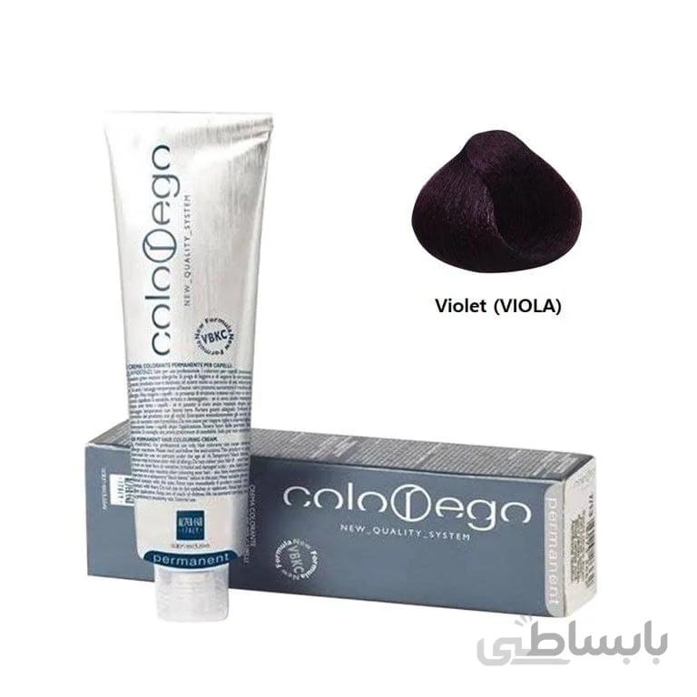 رنگ موی التراگو مدل Colorego بنفش