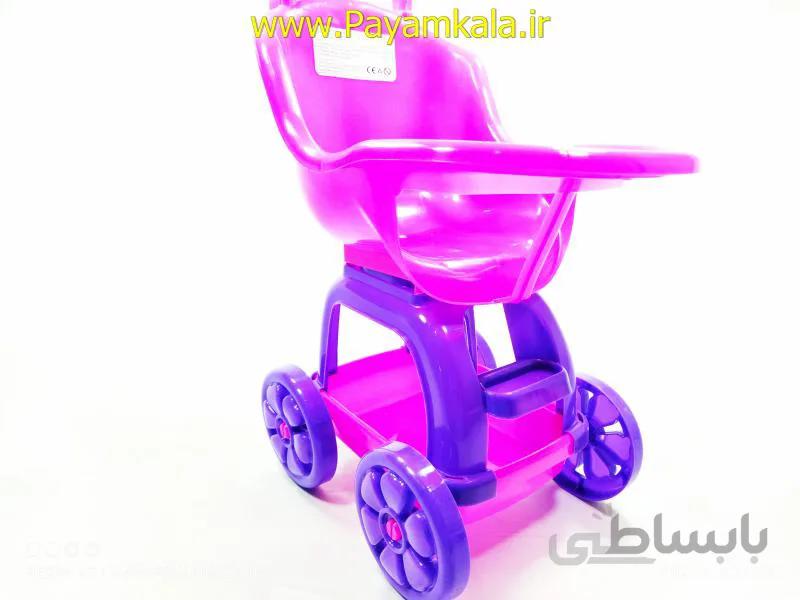 کالسکه اسباب بازی بیبی لند (S-301) بنفش روشن