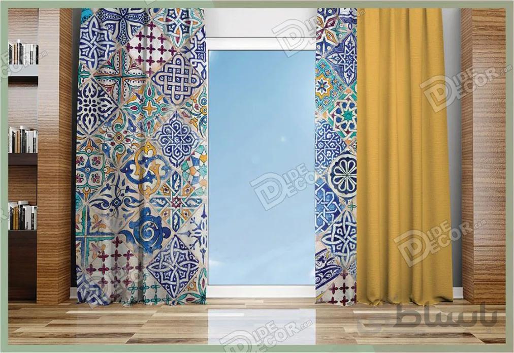 پرده پانچ کلاسیک کد P-32