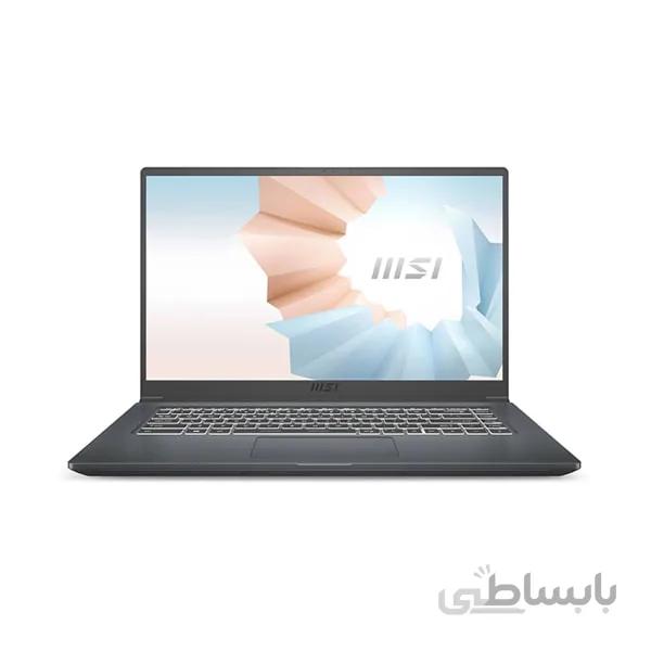 لپ تاپ ام اس ای مدل Modern 15 A11MU i3 1115G7 8GB 512GB SSD Intel