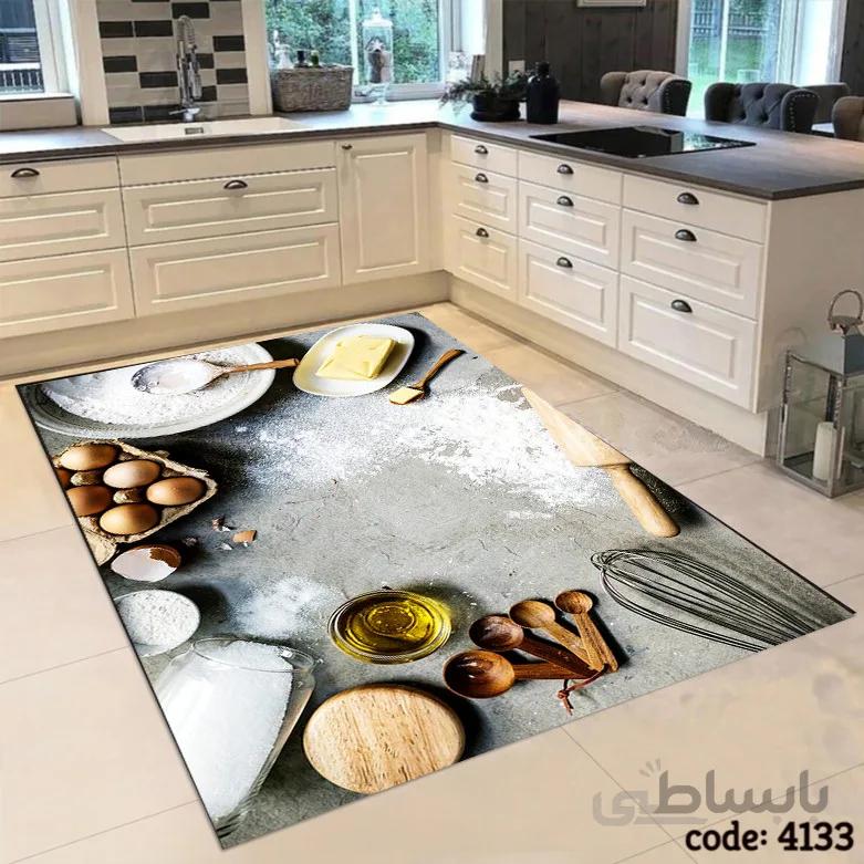 فرشینه اشپزخانه طرح کاپ کیک 4133